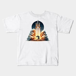 Rocket Launch Kids T-Shirt